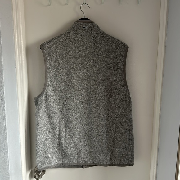 Like new. Vineyard Vines men’s grey sweater vest. Rarely worn, smoke free home. - Picture 4 of 4